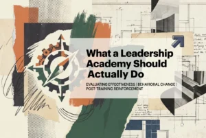 Professional header image for comparison analysis: What a Leadership Academy Should Actually Do