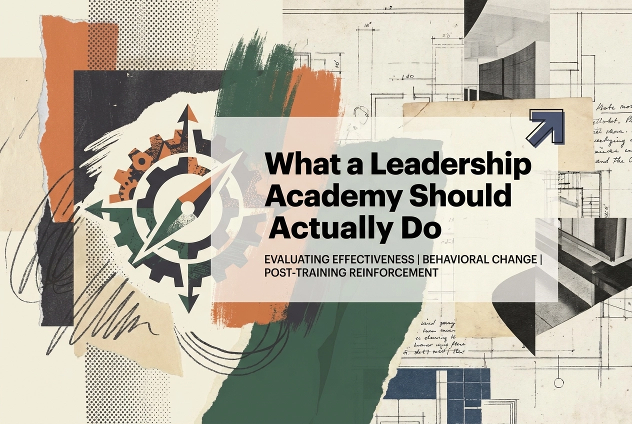 Professional header image for comparison analysis: What a Leadership Academy Should Actually Do