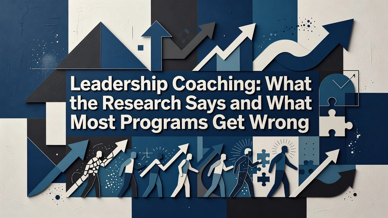Leadership Coaching: What the Research Says and What Most Programs Get Wrong