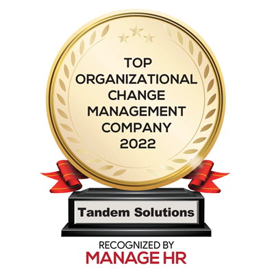 Tandem Solutions Manage HR Award 2022
