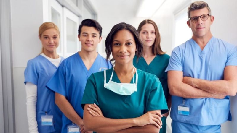 Group of medical professionals