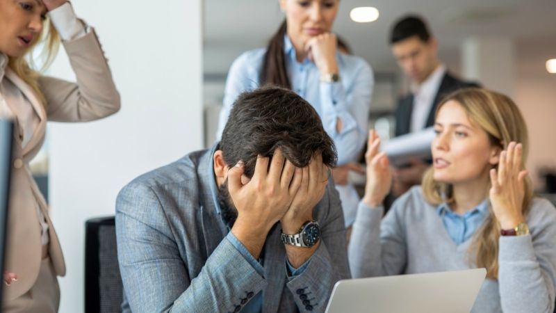 Team struggling with an issue