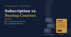 Scattered individual course cards versus one gold all-year membership card
