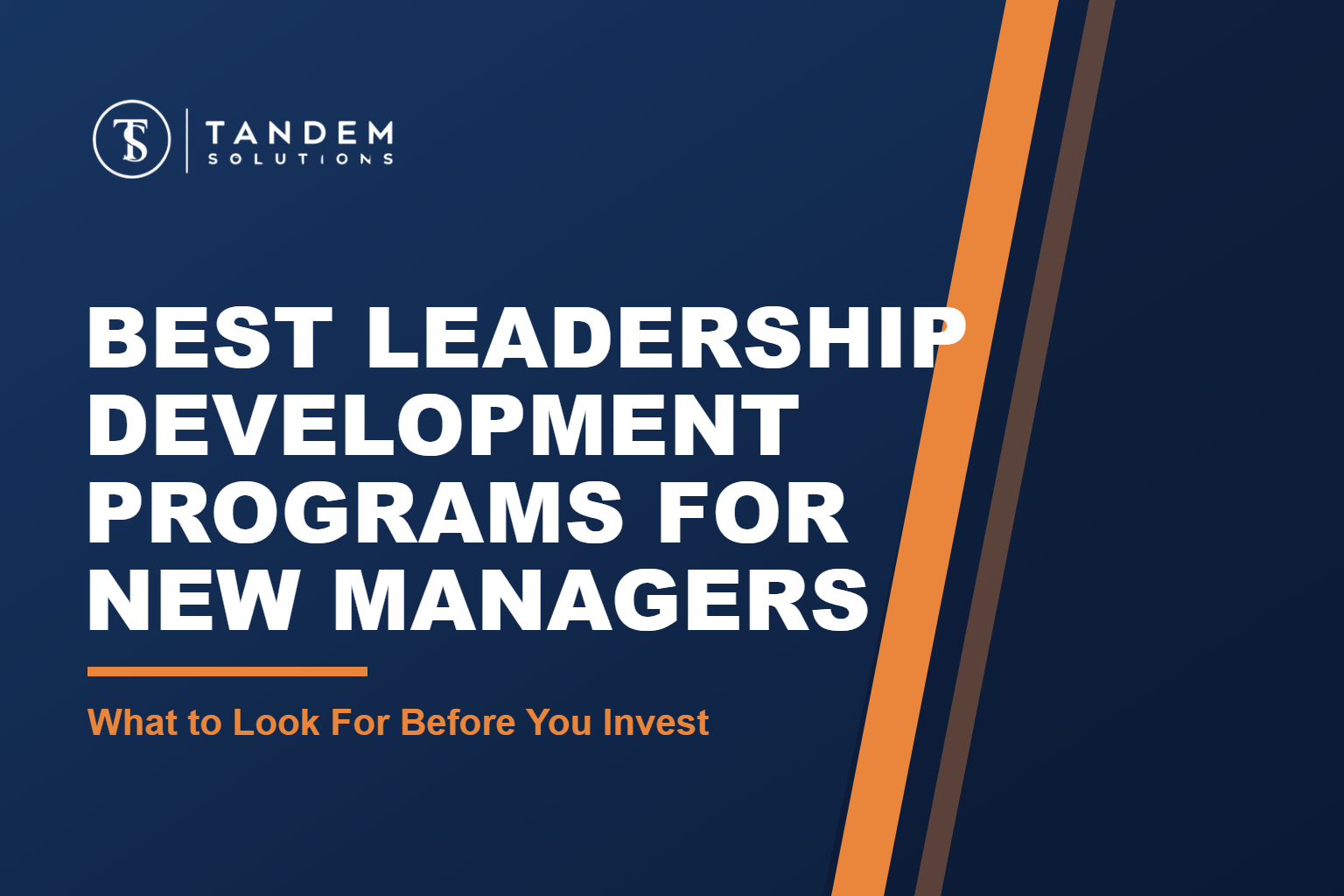 Best Leadership Development Programs for New Managers: What to Look For Before You Invest