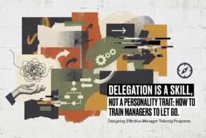 Professional header image for industry analysis: Delegation Is a Skill, Not a Personality Trait: How to Tr...