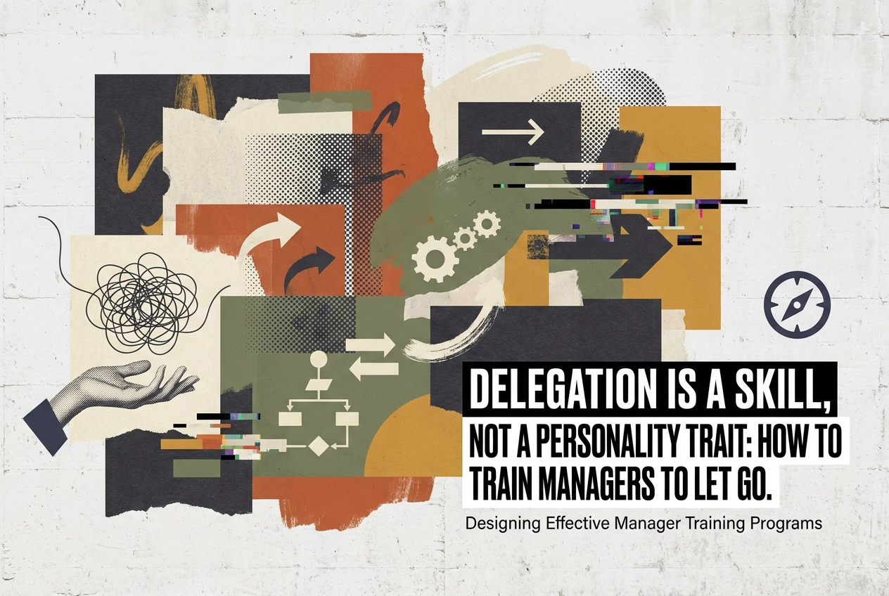 Delegation Is a Skill, Not a Personality Trait: How to Train Managers to Let Go